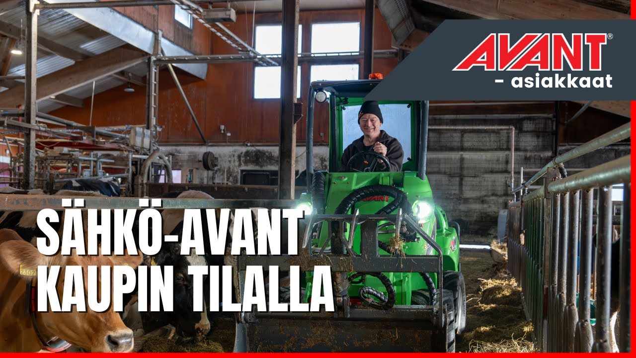 Avant asiakkaat: Kaupin tila - Uusi sähkökone koekäytössä (e527)