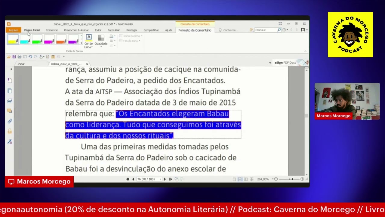 Soberania alimentar, autonomia e violência do Estado: A terra que nos organiza #4