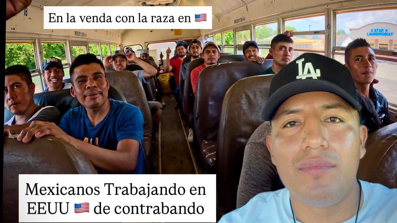 La migra no los molestan porque ellos vienen a trabajar con visa de trabajo en TENNESSEE 🇺🇸la raza🇲🇽