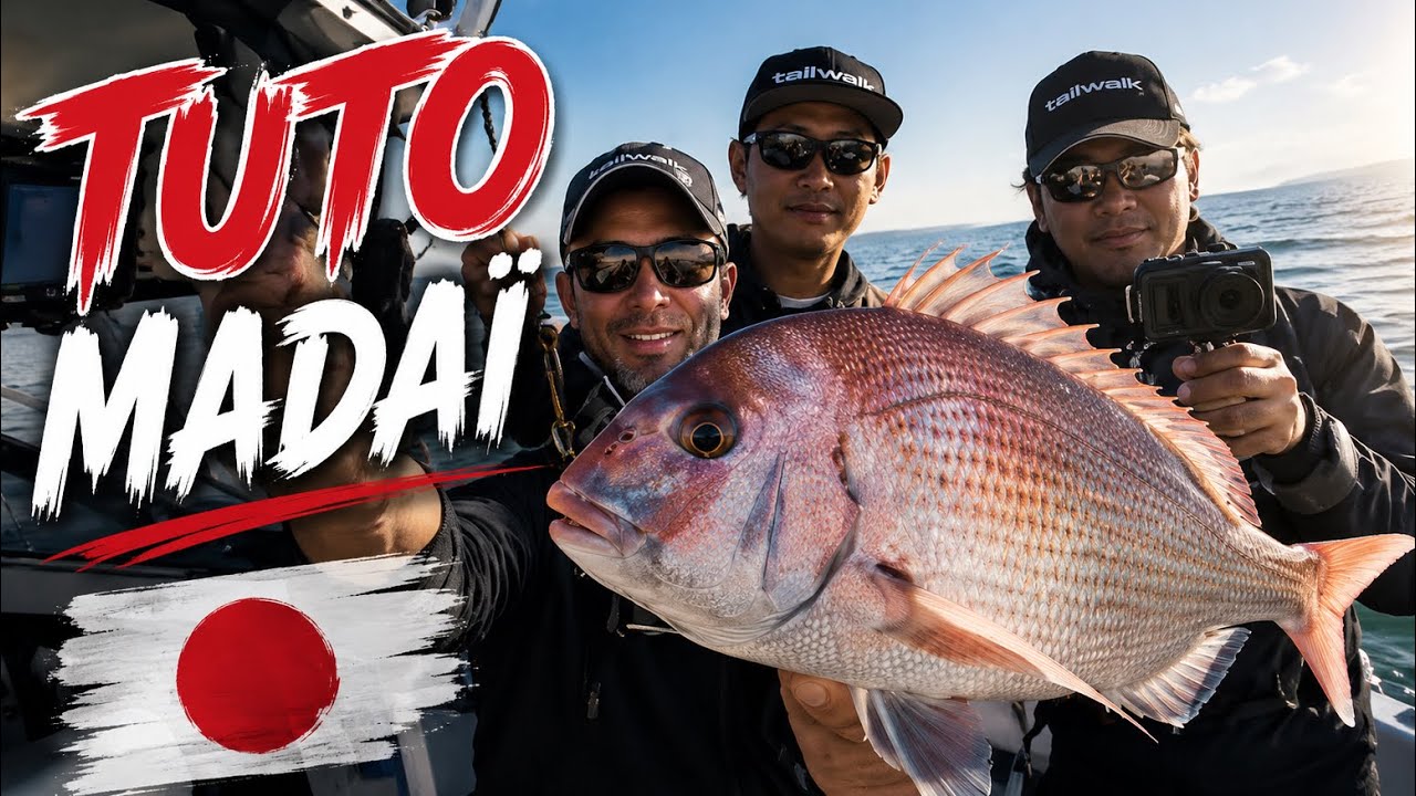TUTORIEL P&ecirc;che au Mada&iuml; avec des JAPONAIS 🇯🇵