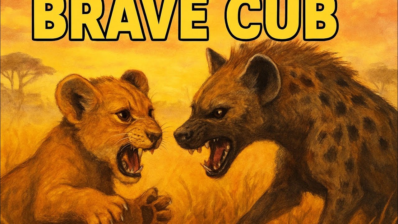 Heart-Touching Motivational Story. &ldquo;Small Roar, Big Courage: The Lion Cub&rsquo;s Battle&rdquo;