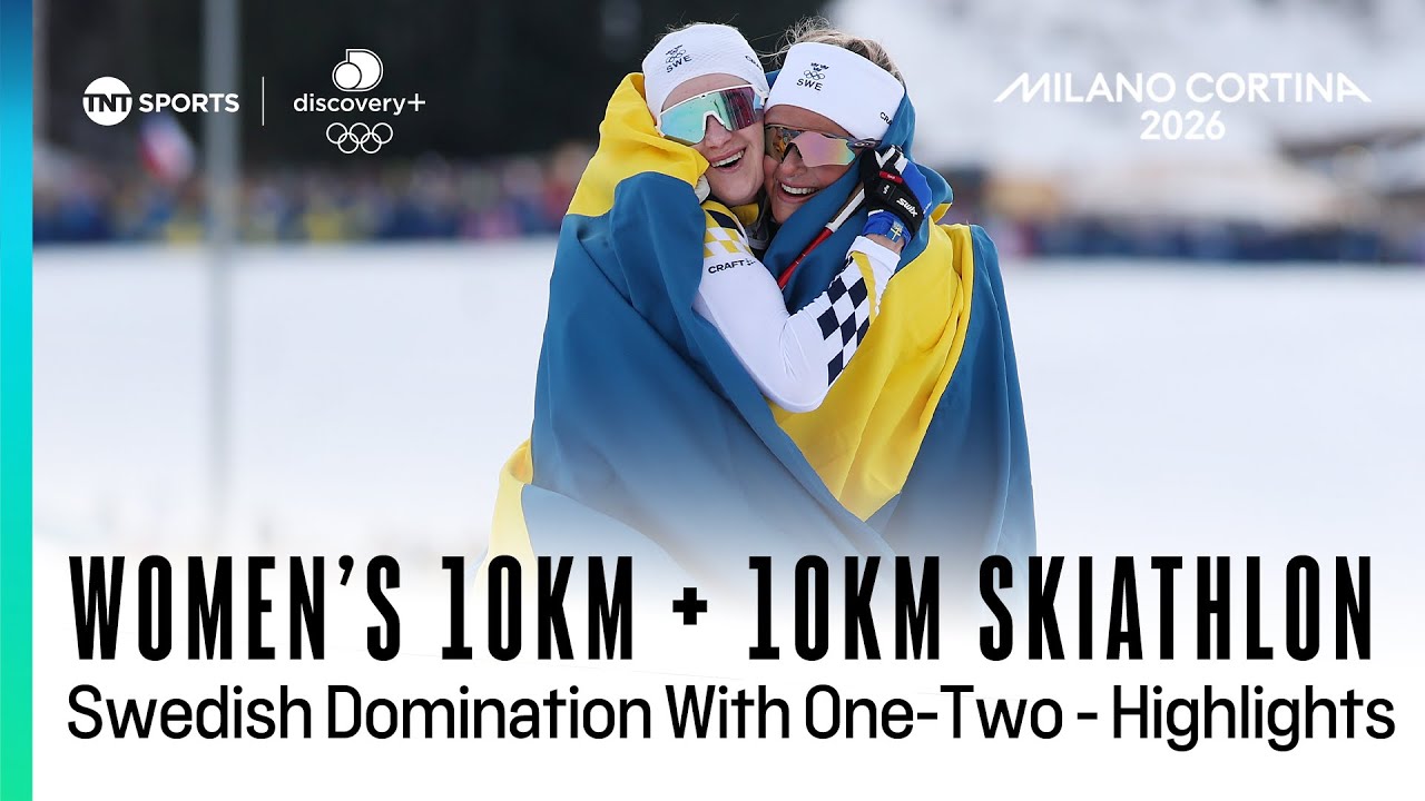 GLORY FOR FRIDA KARLSSON 🇸🇪 | Women's 10km + 10km Skiathlon Highlights | Winter Olympics 2026