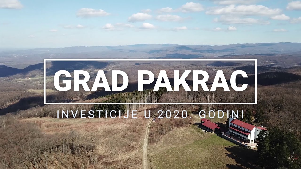 GRAD PAKRAC   Investicije 2020