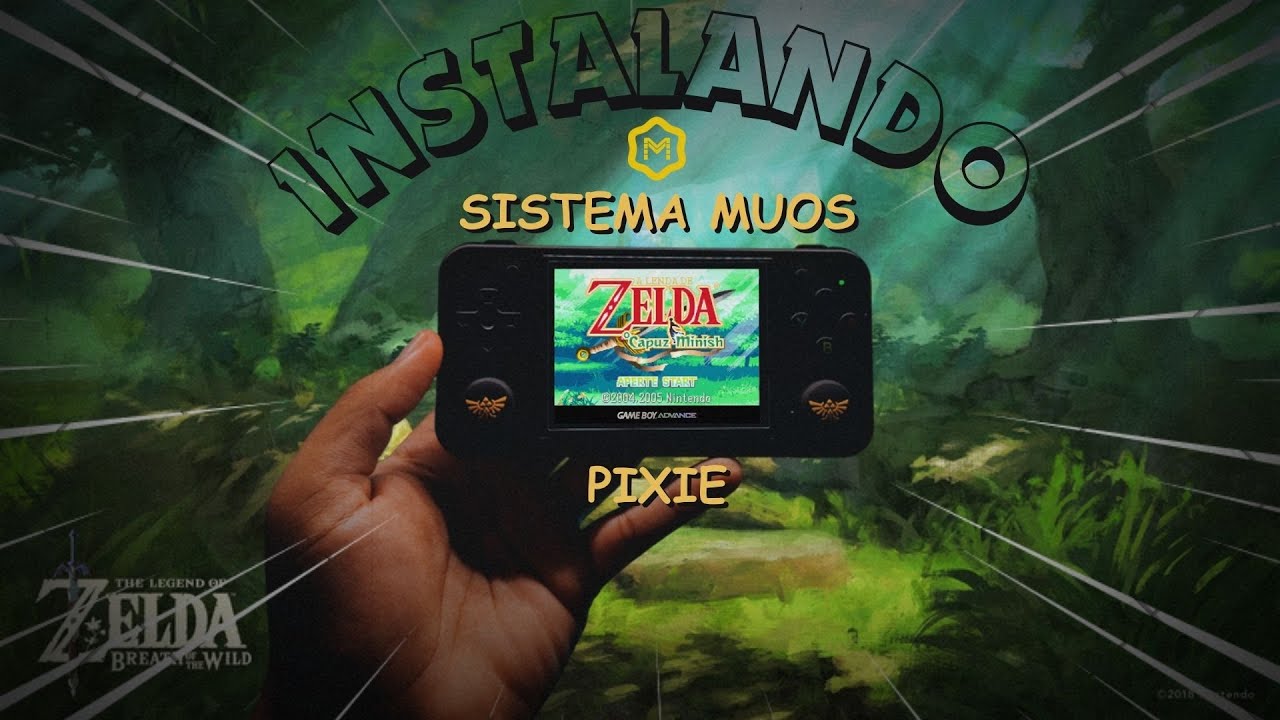 INSTALANDO O MELHOR SISTEMAS PARA OS @ANBERNIC RG35XX RG34XX RG28XX RG40XX...(MUOS PIXIE 2025)
