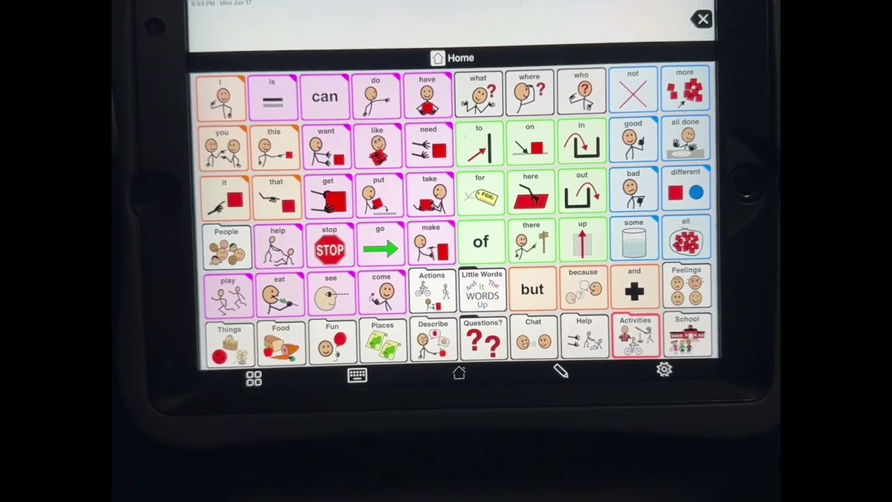 Grid Size Info in Proloquo2Go