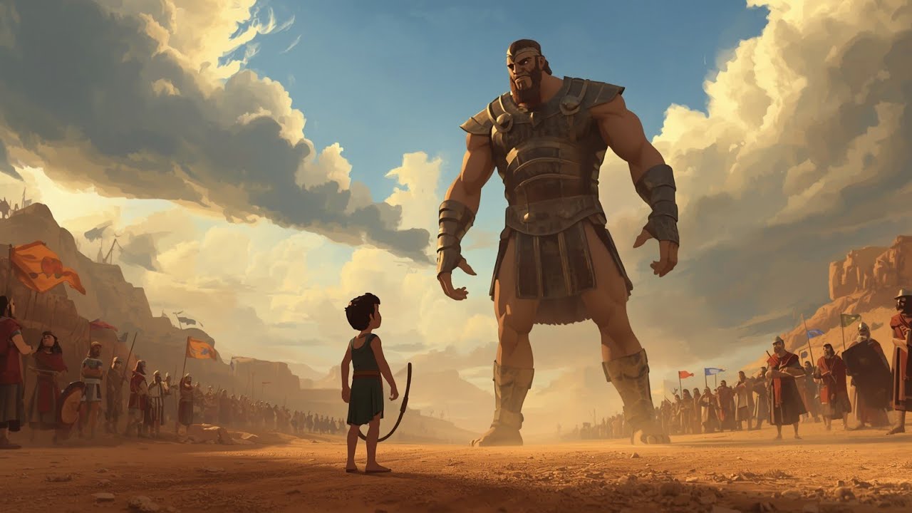 David y Goliat | Pequeñas historias, grandes enseñanzas de la Biblia 