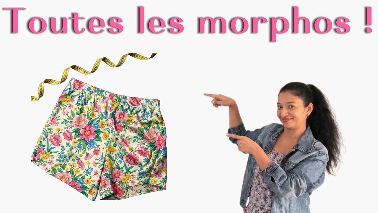 Tuto short complet | Patron et couture pas à pas
