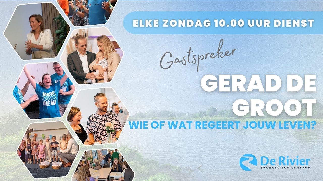 Live kerkdienst| Gerard de Groot, wie of wat regeert jouw leven| E.C. De Rivier | 1 februari 2026