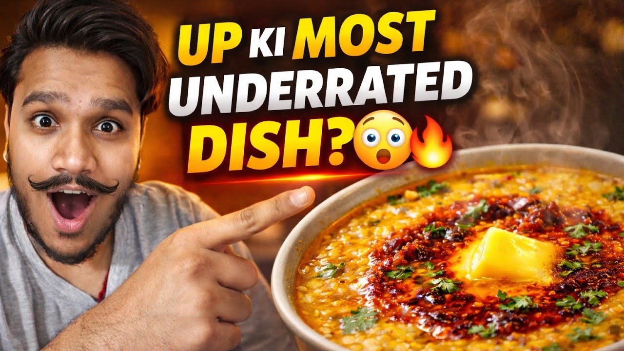 Ye UP Ki Sabse Underrated Dish Hai! Dal Fara Banaya Ghar Par 🤤