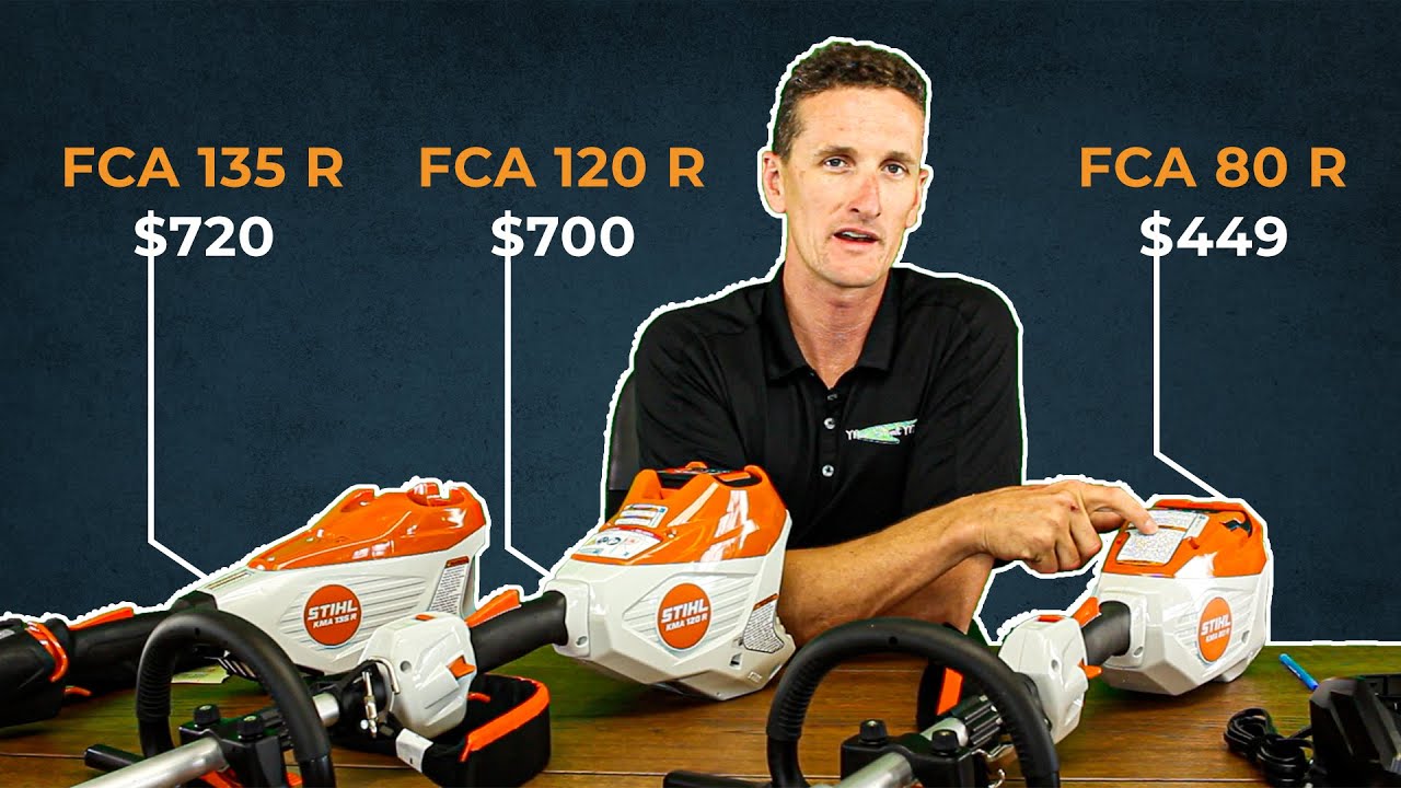 New KMA 120 R and KMA 80 R - Stihl KombiMotor Systems