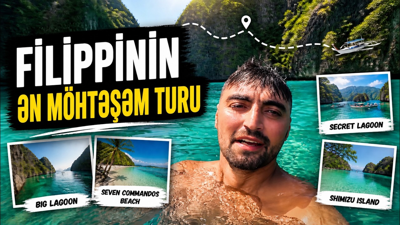 Bu qədər gözəl tur gözləmirdim (El Nido, Filippin)