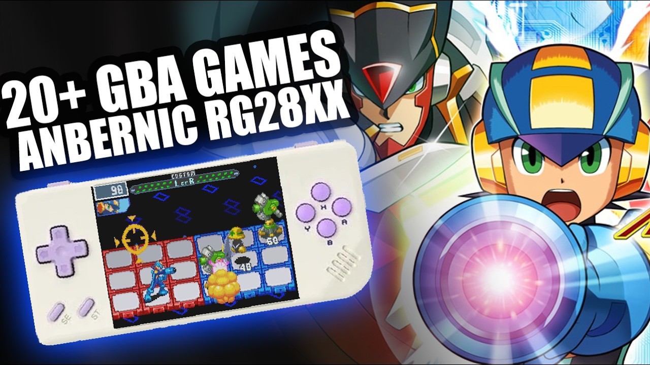 22 GBA Games you can play on the pocketable Anbernic RG28XX