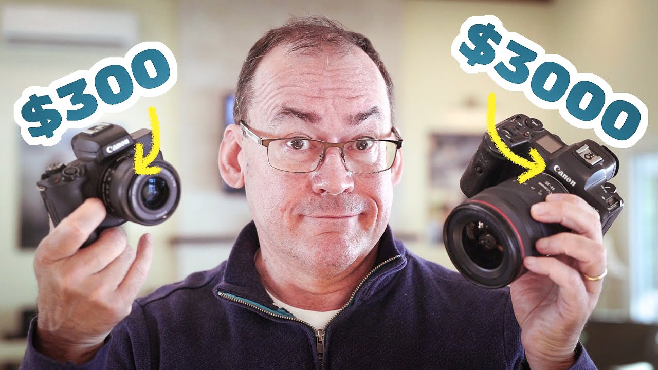 Can money buy better photos? $300 vs $3000 camera test.