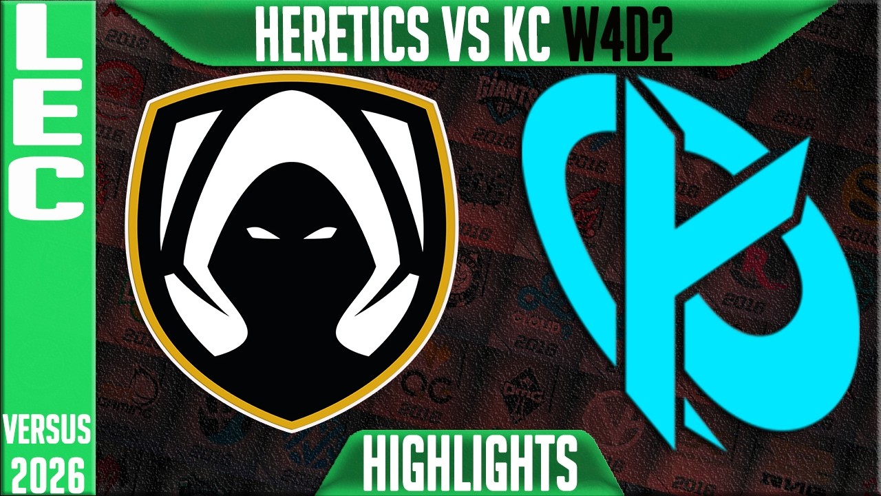 TH vs KC Highlights | LEC Week 4 Day 2 2026 Versus | Team Heretics vs Karmine Corp