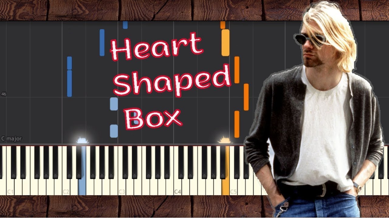 Heart shaped box Nirvana - Piano Tutorial