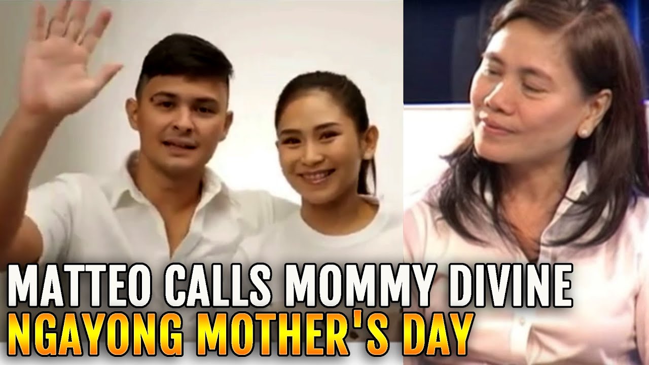 Matteo Guidicelli CALLS MOMMY DIVINE ngayong Mothers Day ANG SAYA ni Sarah!!