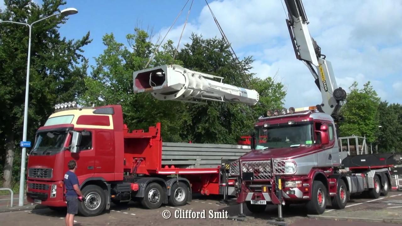 Kermis Hoorn 2019 Transport en opbouw Deel 2