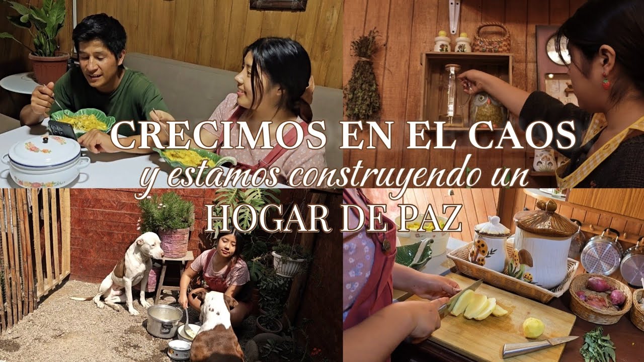 Construyendo un hogar de paz en pareja|De compras al mercado|locro de zapallo🥘😊✨️