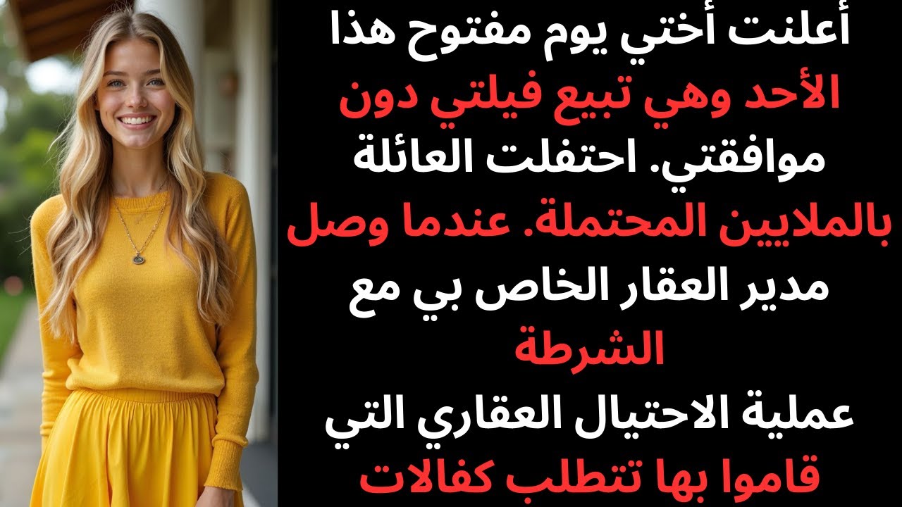 بدأ وكيل عقارات أختي بعرض منزلي ثم كشف مدير العقار الخاص بي عن مخططهم