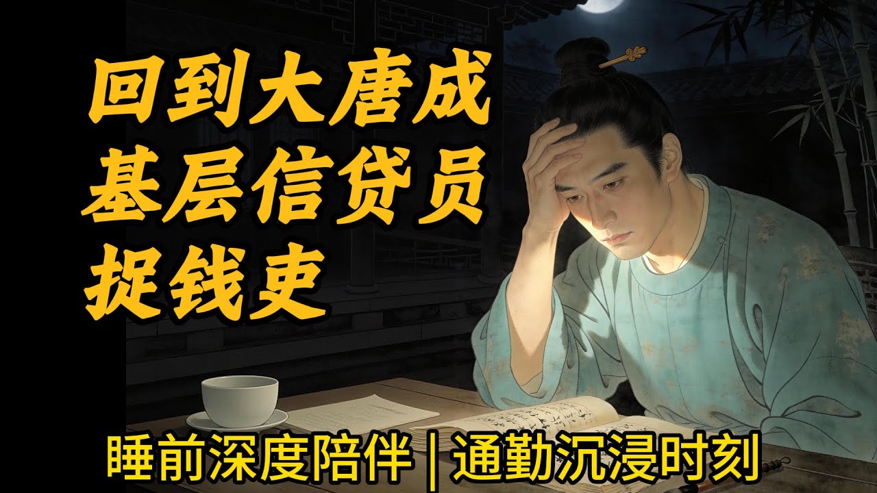 睡前故事：回到大唐，成为基层信贷员！又是KPI折磨的一天！沉浸式体验！