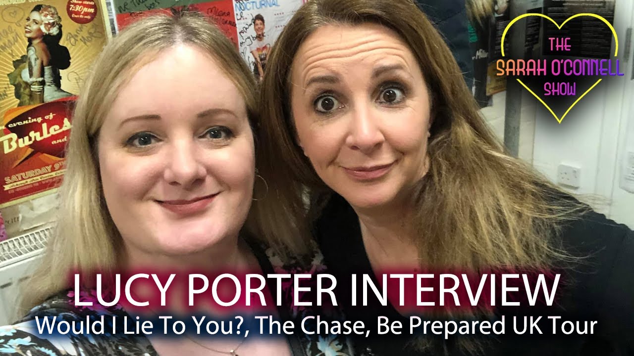Lucy Porter Interview - Would I Lie To You?, The Chase, Be Prepared Tour, Fingers On Buzzers