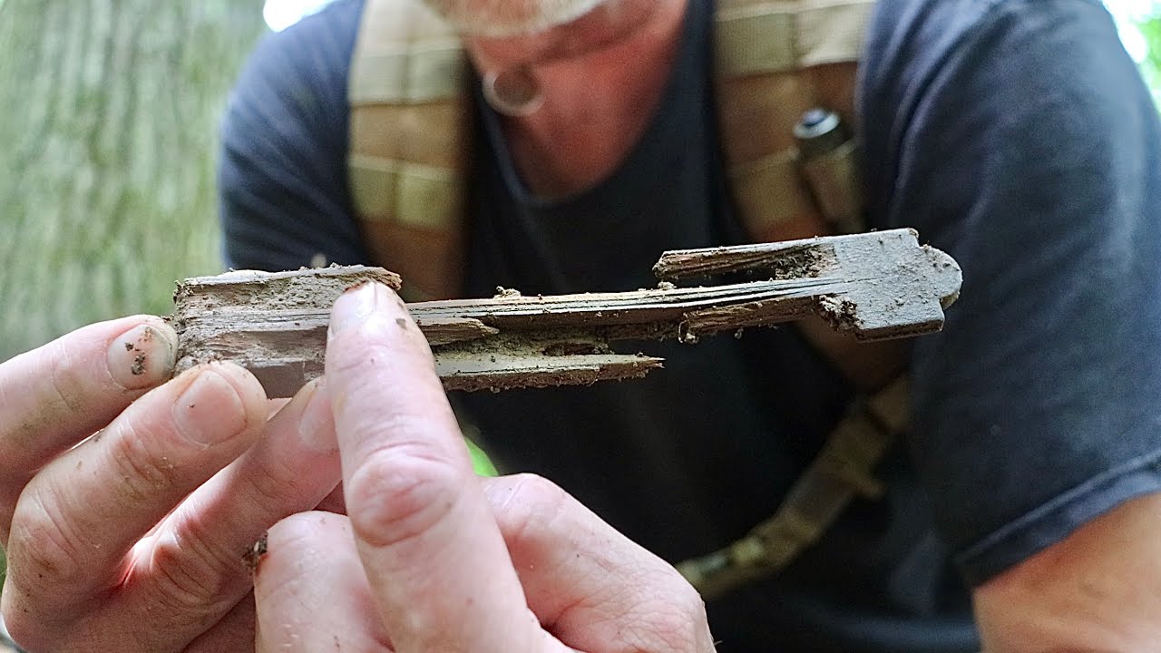Wow ! what a great metal detecting find there is still 1800s wood intact