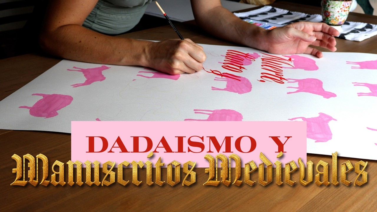 Proyecto artístico. DADAÍSMO Y MANUSCRITOS MEDIEVALES: Tristán Tzara + Pucelle + Le Noir.