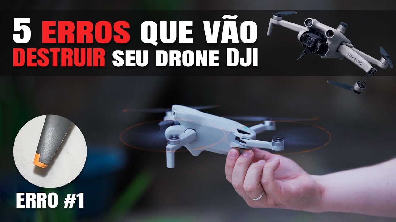 5 Erros Fatais de Drone (Que Você Comete Sem Saber)