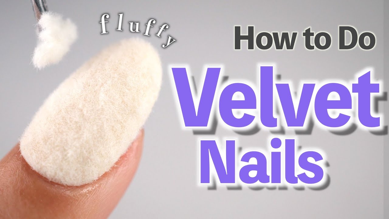 Как сделать бархатные ногти💅 Урок с пушистой пудрой【ASKA NAILS】