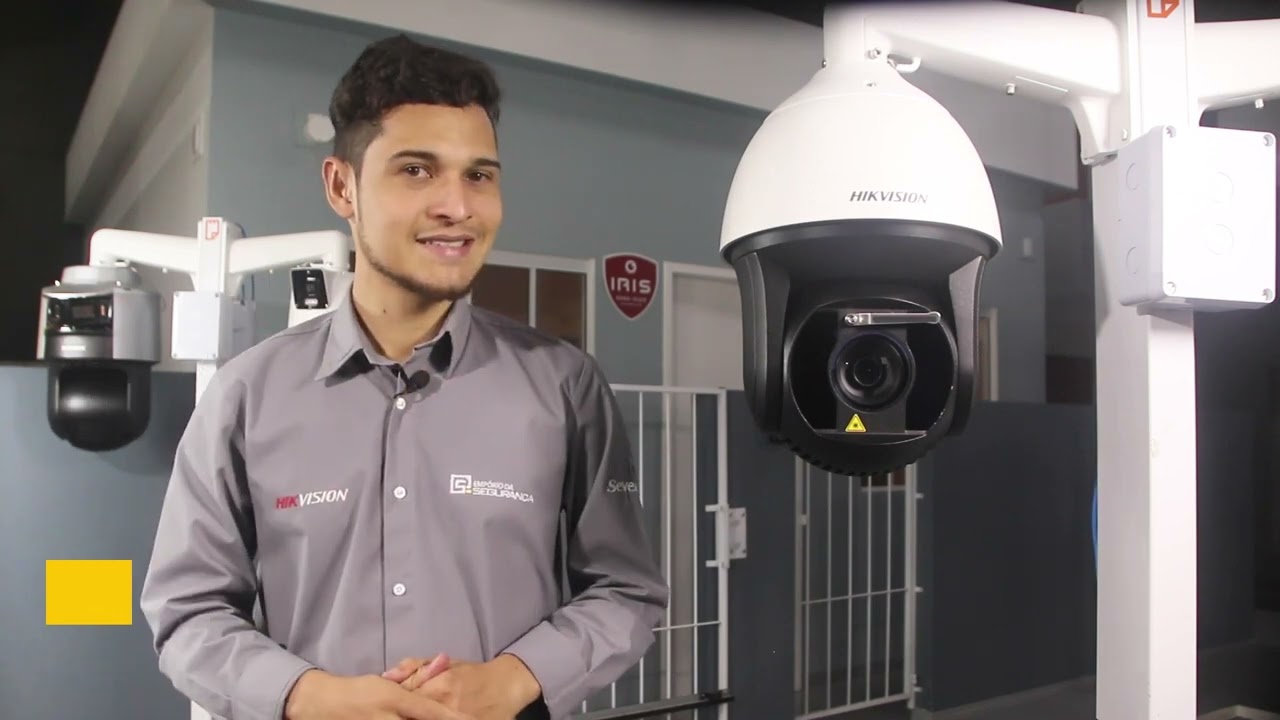 Câmera Speed Dome PTZ Hikvision - Vídeo 2