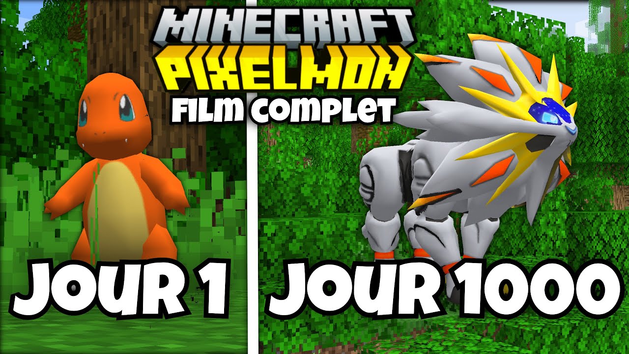 1000 Jours sur Pixelmon avec Gfloz ! [Film Complet]