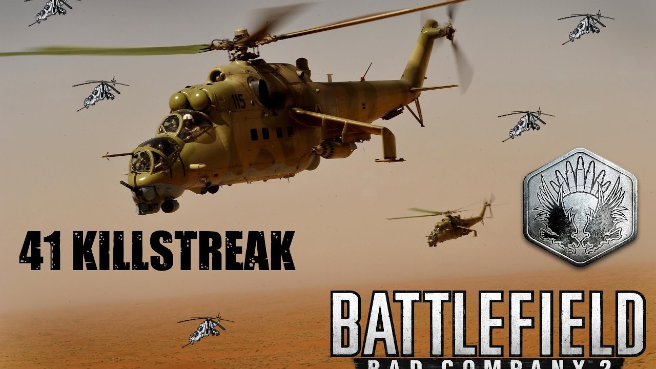 BFBC2 The Guide to Atacama Desert RUSH Mi-24 Hind (41 killstreak)