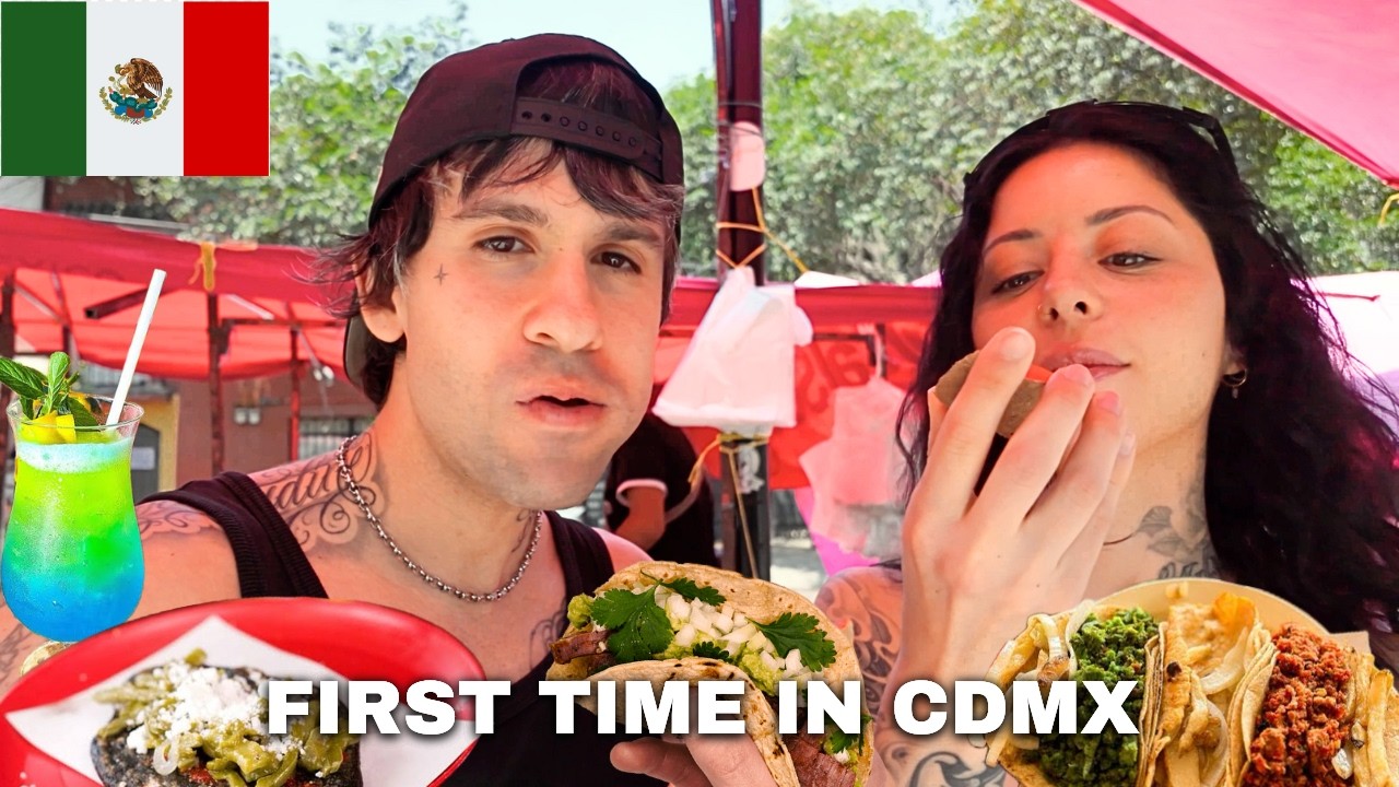 I Overdosed on the Best Street Food in Mexico City 🇲🇽 | First Time in CDMX