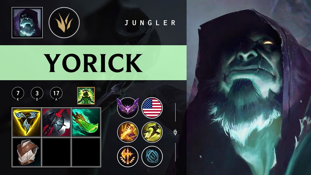 Yorick Jungle vs Diana - NA Master Patch 26.01
