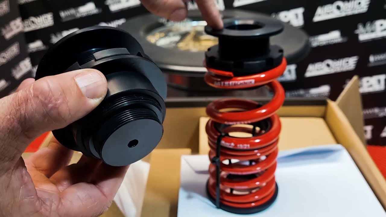 GWINT Zawieszenie Gwintowane MTS Technik SPORT z Eibach - BMW E36 Compact i Z3 MAPET-TUNING UNBOXING