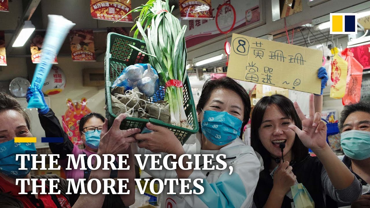 How vegetables tie in with winning elections in Taiwan
