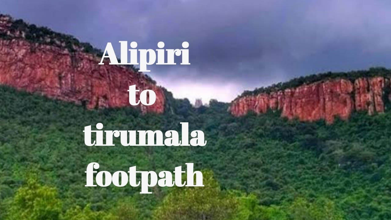 Tirupati to Tirumala footpath 3550 steps travel vlog