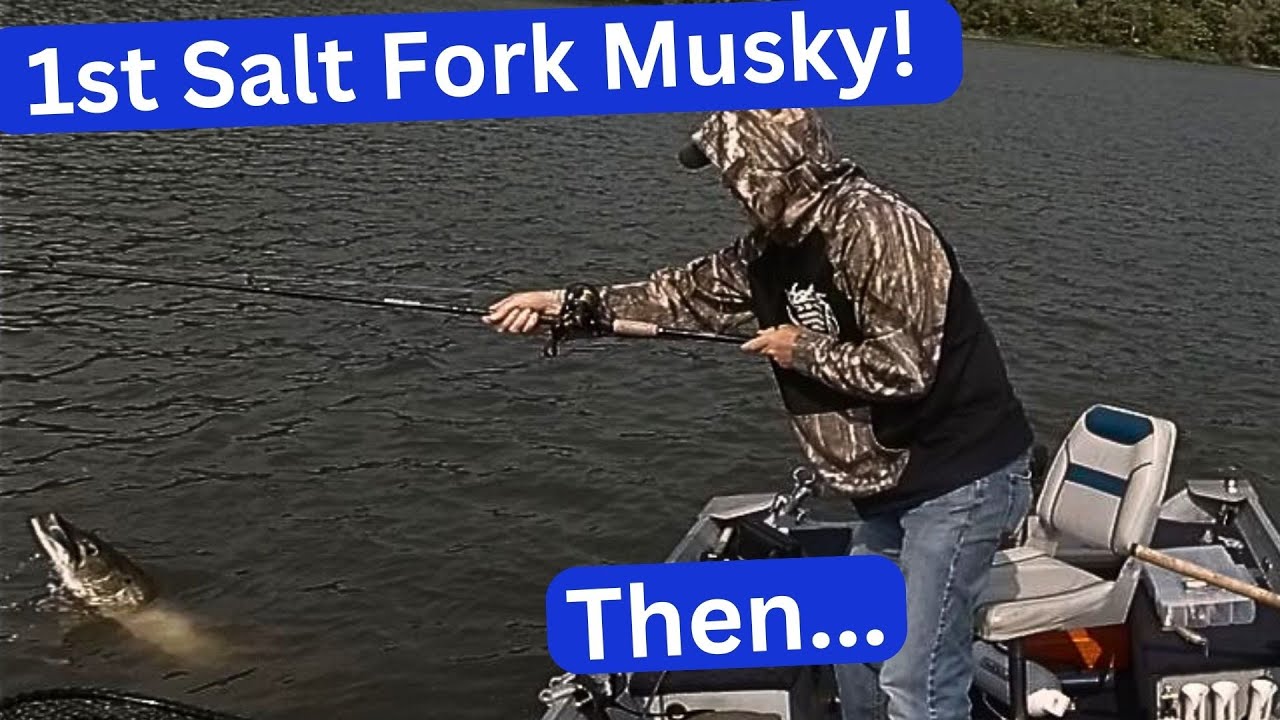 Musky Fishing Salt Fork Lake -  Chaos Times Two