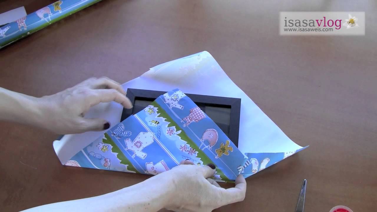 Una idea para envolver regalos
