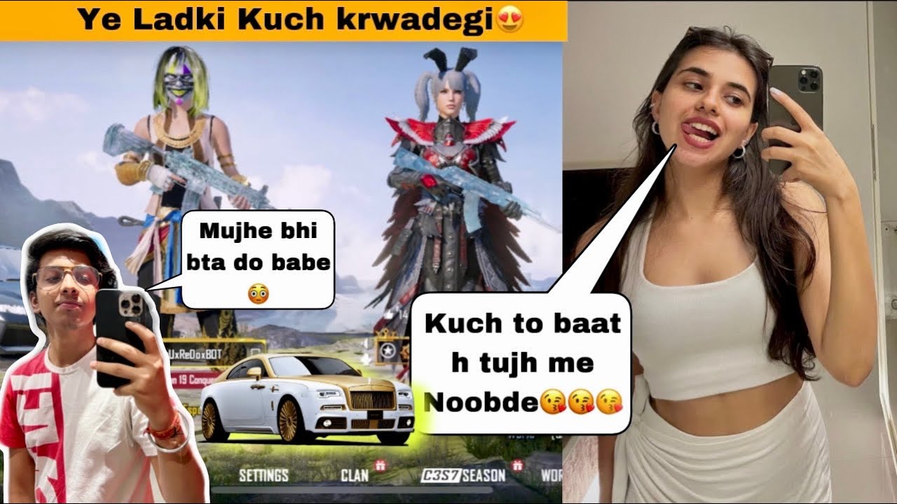 This Random GIRL😍Drive me CRAZY😂She Troll Teasing me & Give Best Shocking Reaction after Match😘