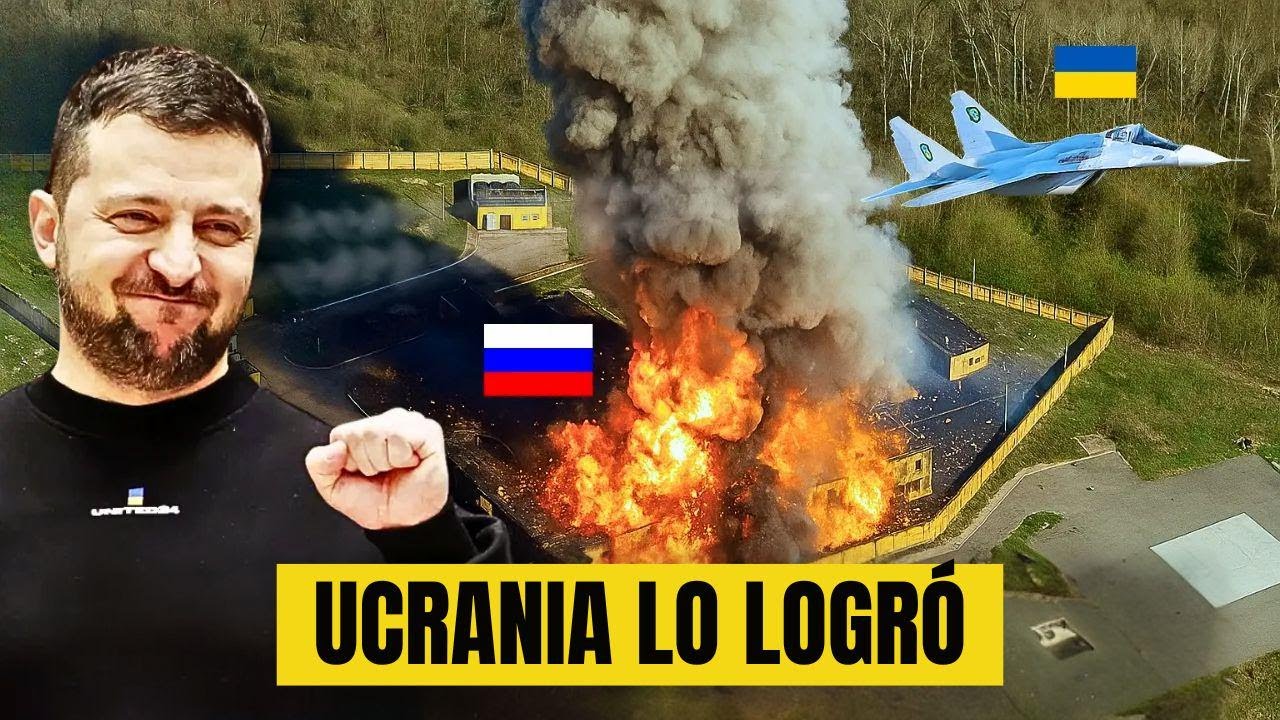 ¡Hasta la OTAN quedó impresionada! Ucrania destruye BASE RUSA con estrategia GENIAL