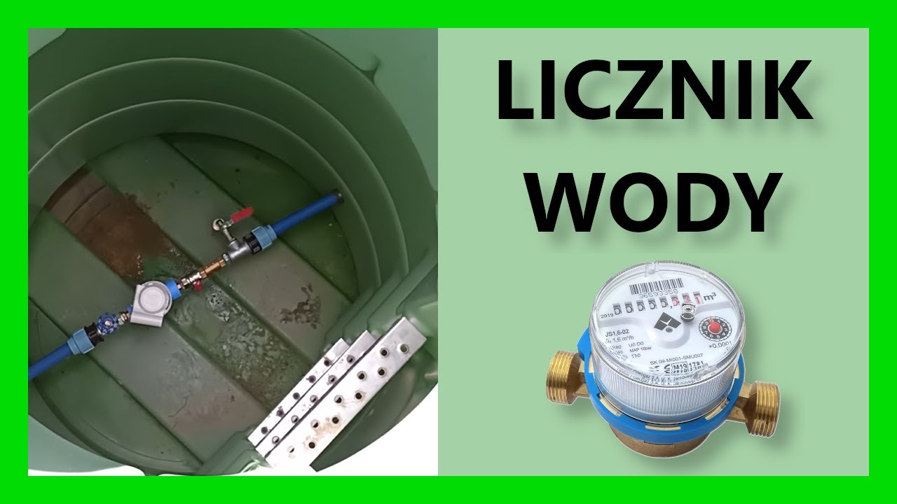 Licznik Wody - Montaż - Studzienka Wodomierzowa