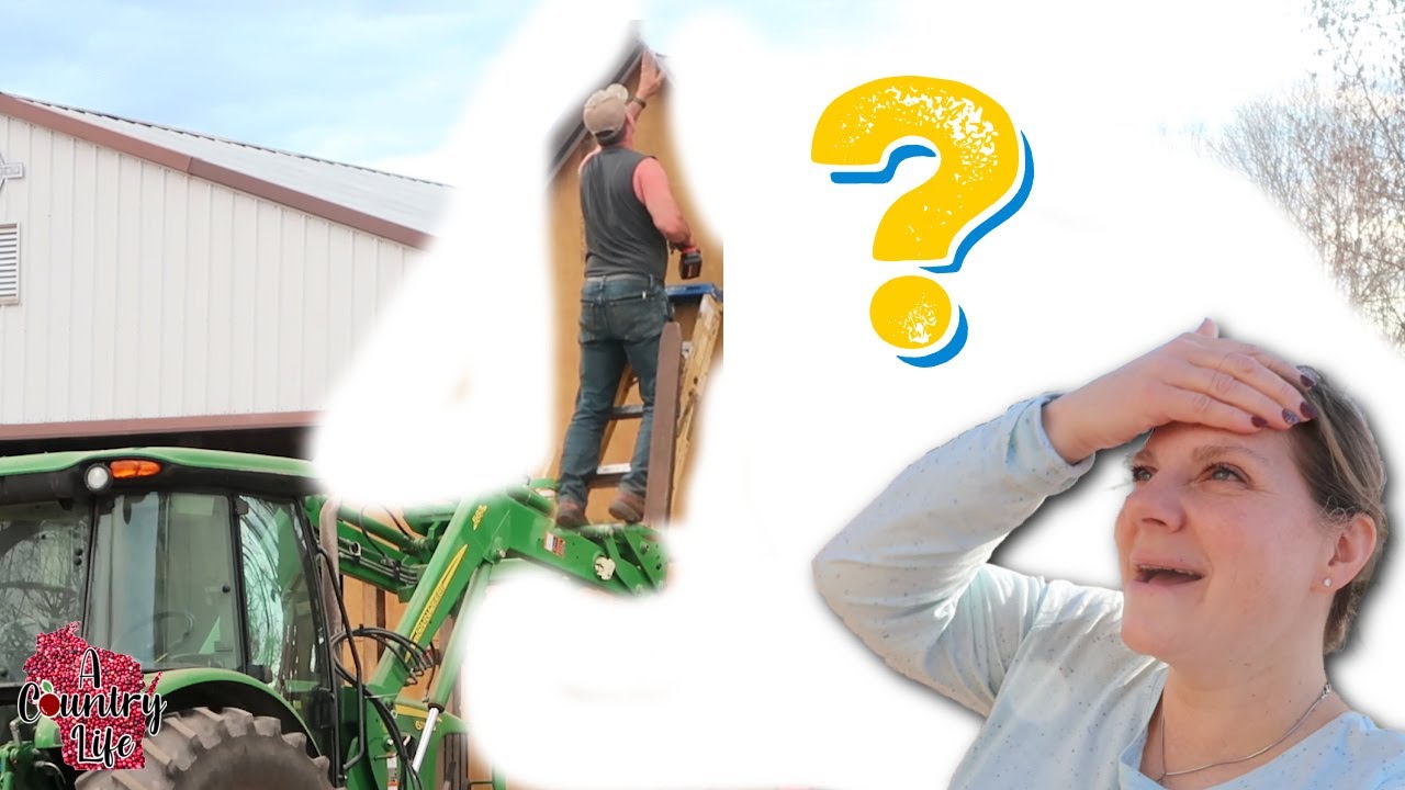 Will He Come Down and Give Us a Tour? | Country Life Mom Vlog | DITL with Pea Salad