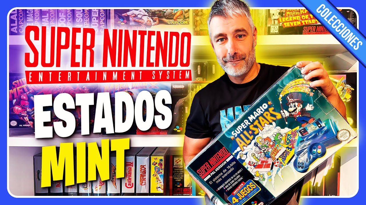 La INCRE&Iacute;BLE COLECCI&Oacute;N de SUPER NINTENDO de ALAINUS. Estados MINT y muchas SORPRESAS