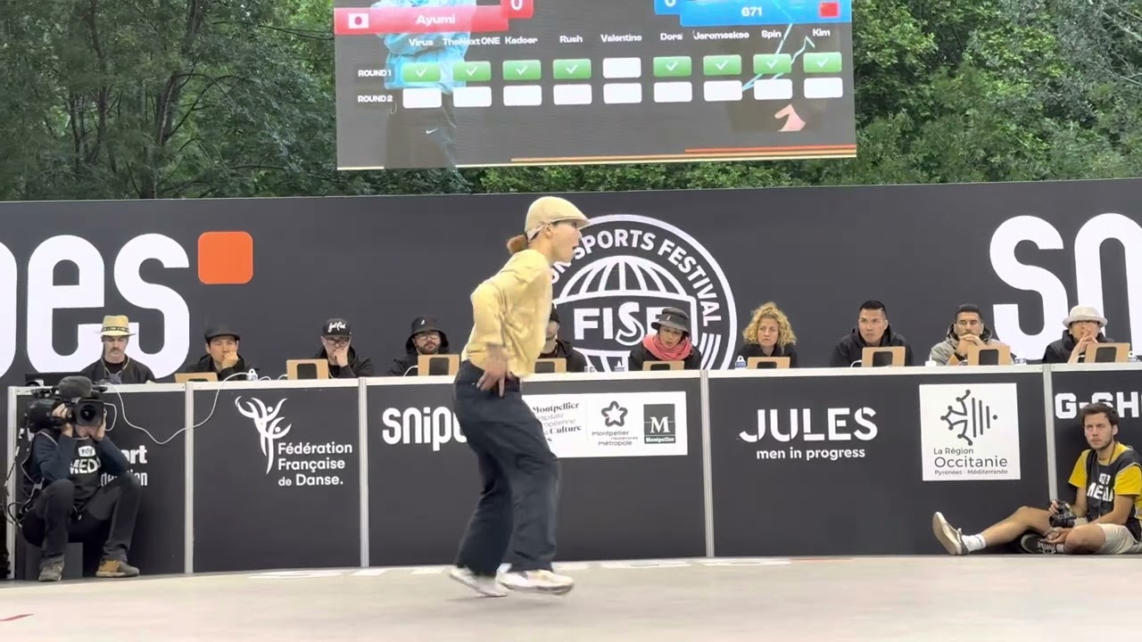 AYUMI VS 671 | BFG WDSF BGIRL SEMI FINAL | MONTPELLIER FRANCE 2023