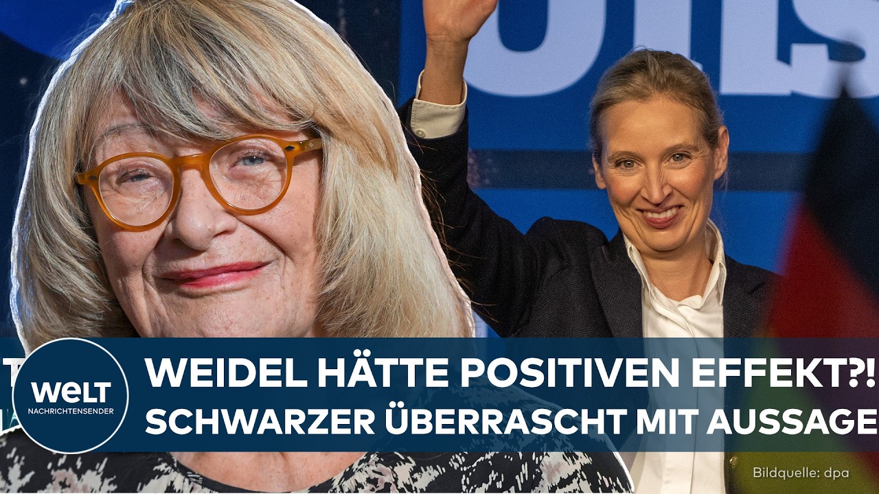 AFD: Weidel hätte positiven Effekt?! – Alice Schwarzer überrascht mit Aussage!