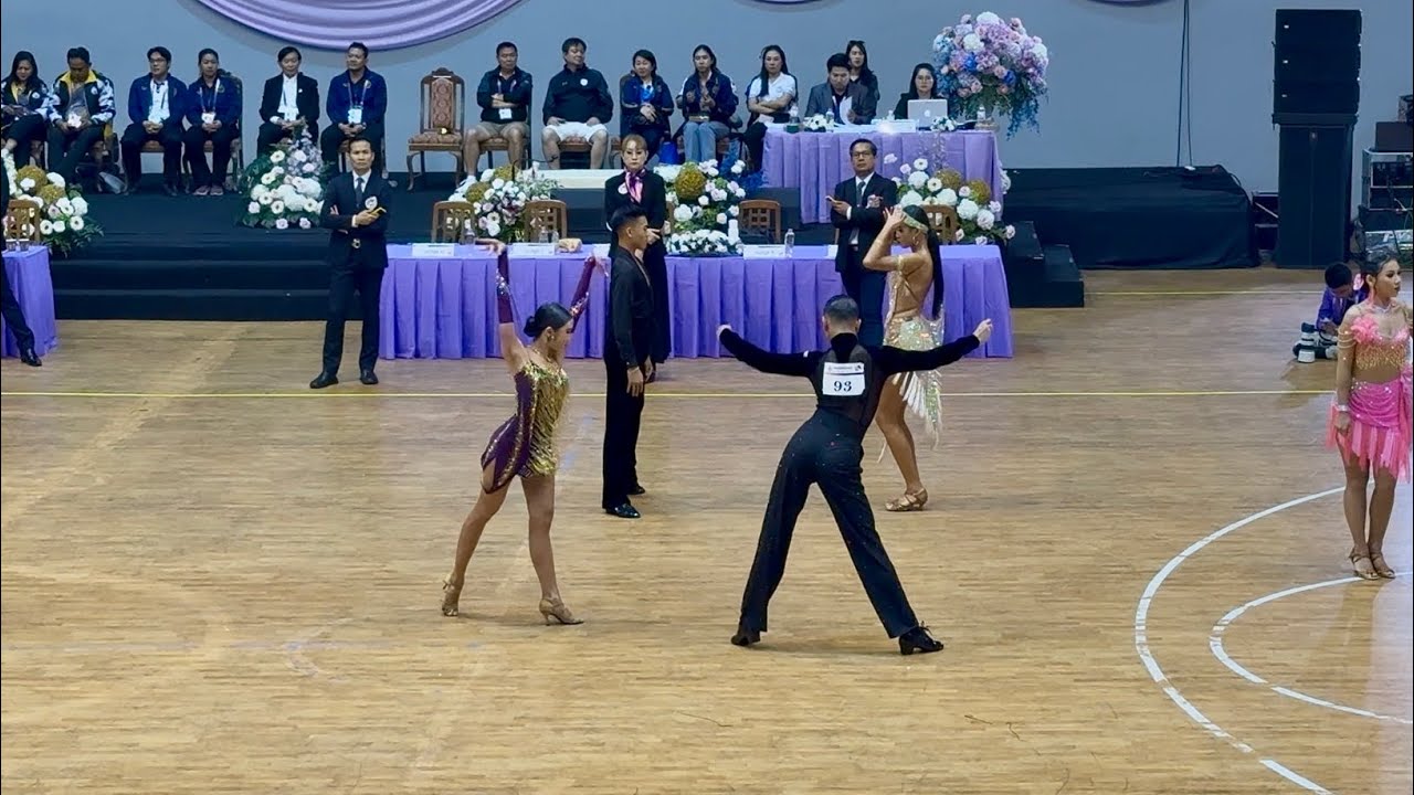 Samba Latin Class B | ฟ้าใส 🥇เหรียญทองลีลาศ | #องครักษ์เกมส์ ครั้งที่ 48