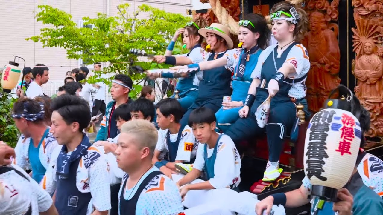 山梨祇園祭②　2023-07-15(土)🌇🌙