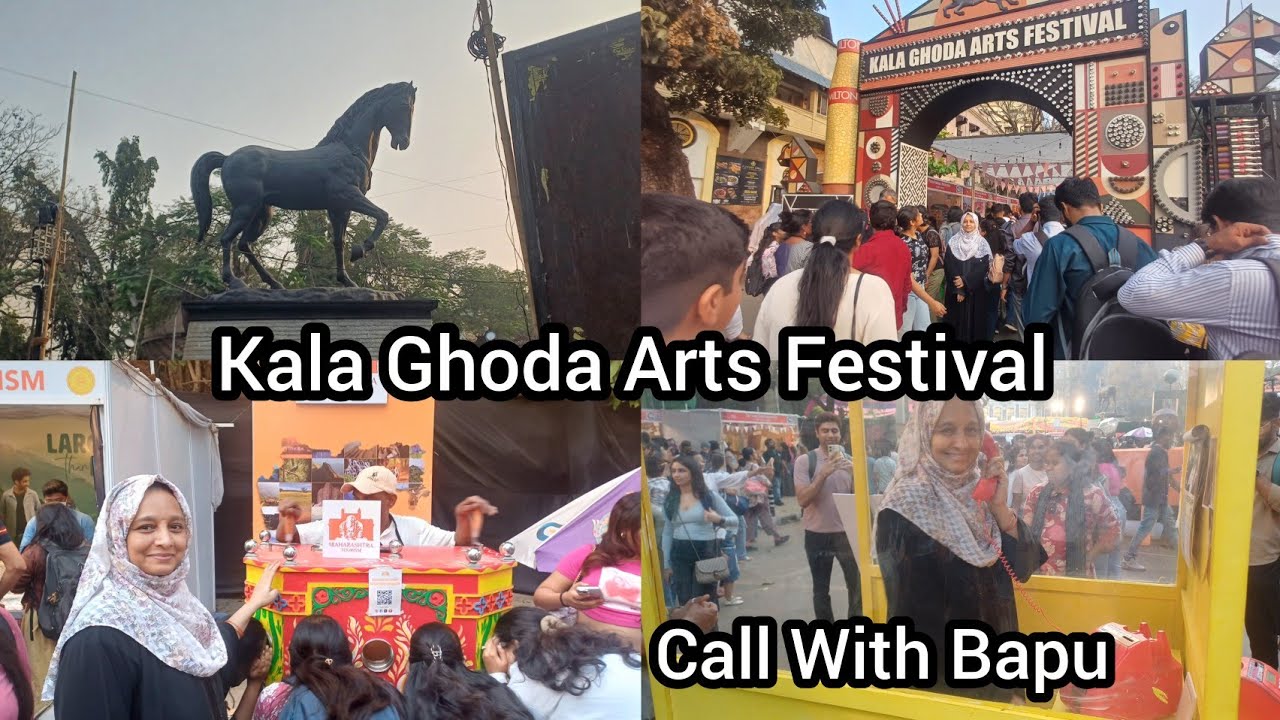 Kala Ghoda Arts Festival Vlog | Mumbai Art Culture Creativity | Kala Ghoda Vlog | Festival Vlog 