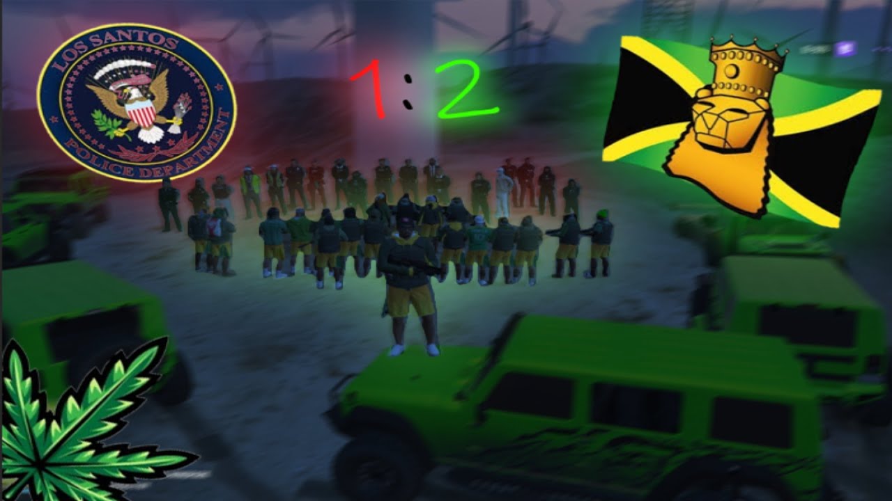 [ModernV] Los Santos Yardies 💚 vs Los Santos 👮‍♂️ | 4k
